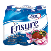 Ensure Balanced Nutrition Shake Strawberries & Cream 8 Oz Full-Size Picture